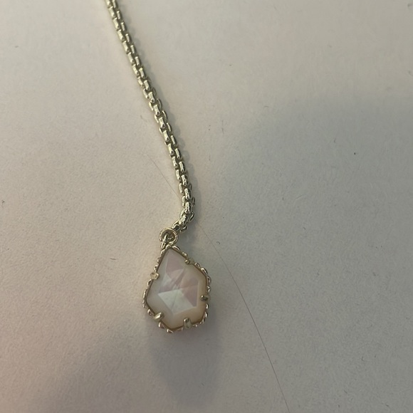 Kendra Scott Turquoise/White Long Dangle Necklace - Picture 4 of 6